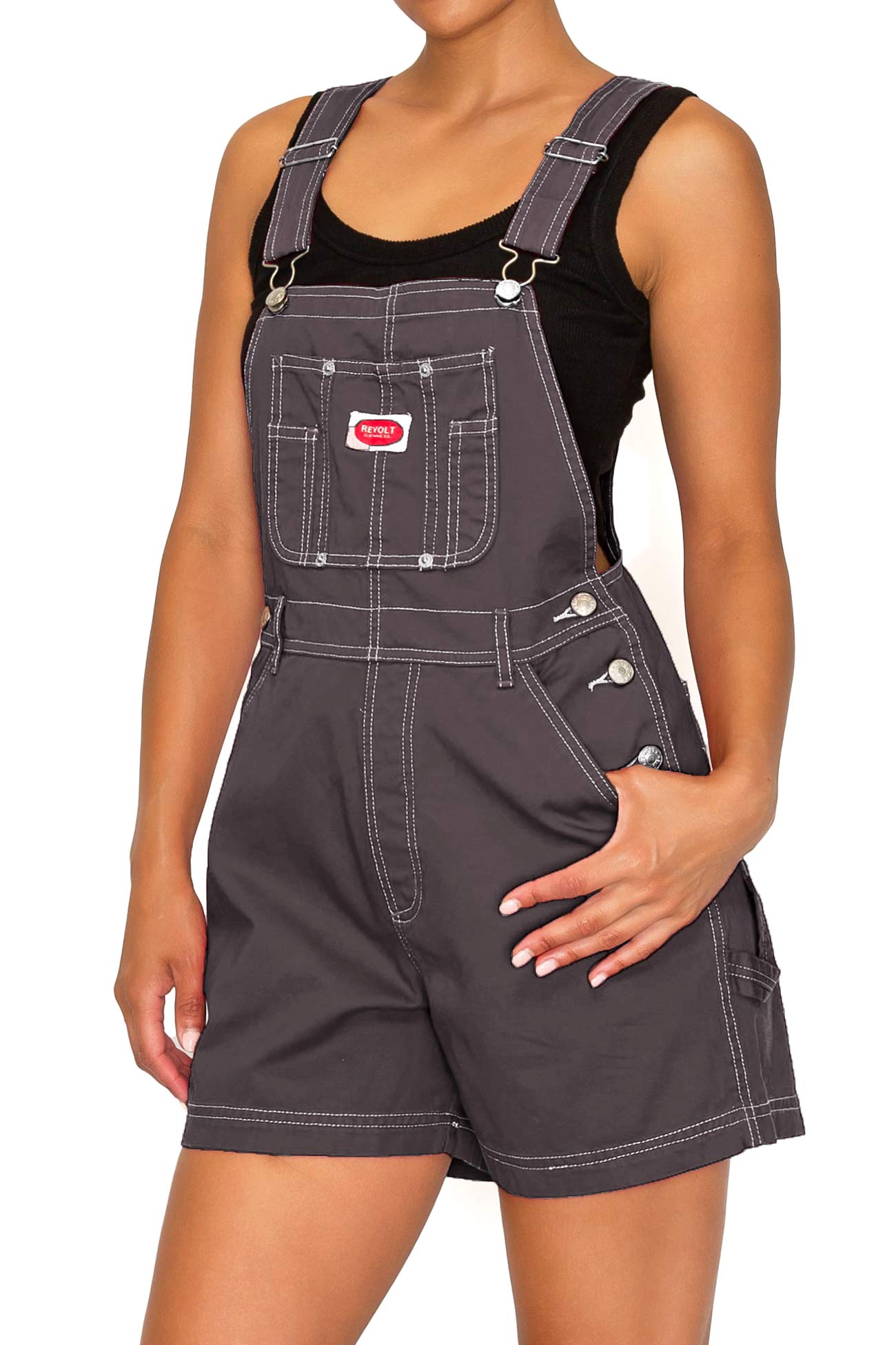 Spark Twill Shortalls