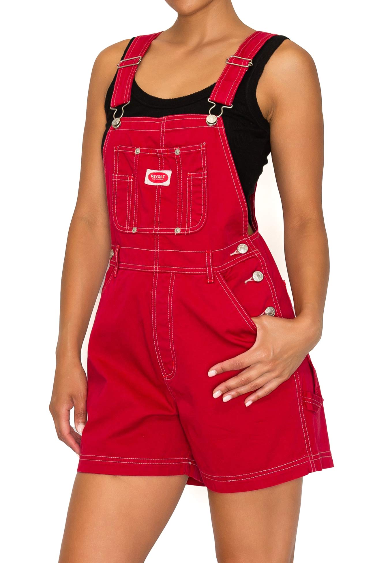 Spark Twill Shortalls