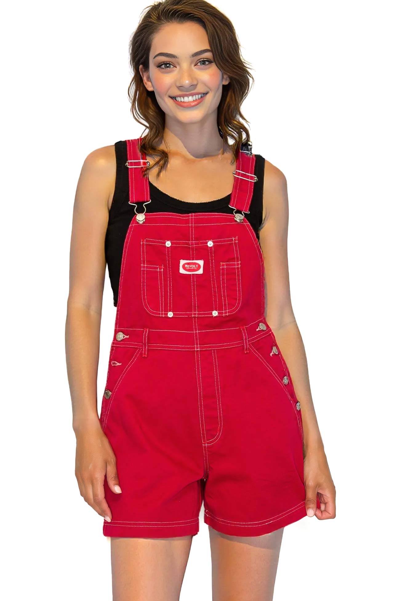 Spark Twill Shortalls