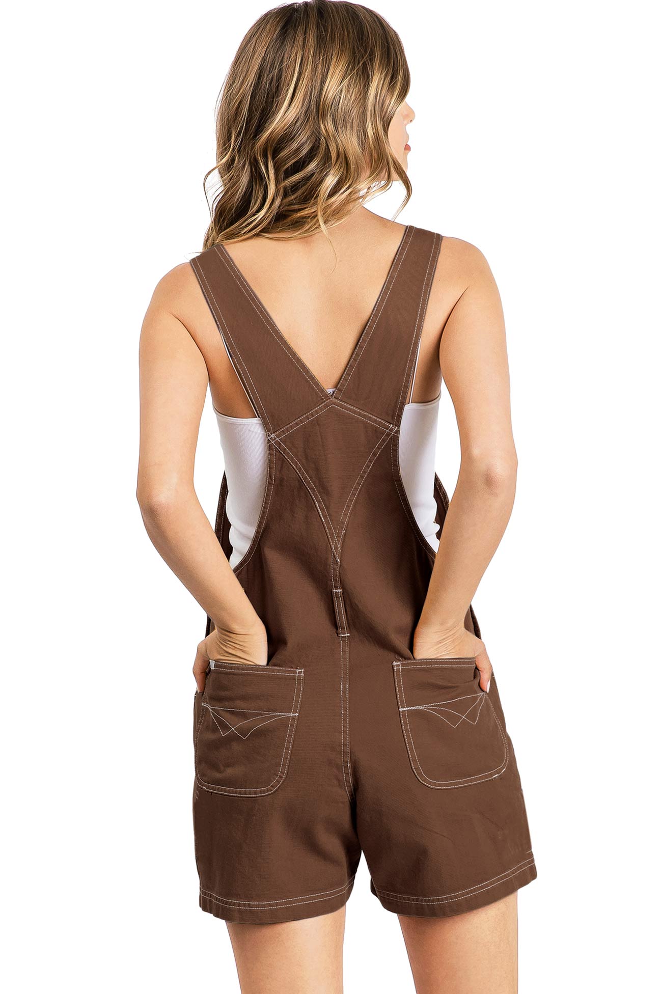 Retrace Twill Shortalls
