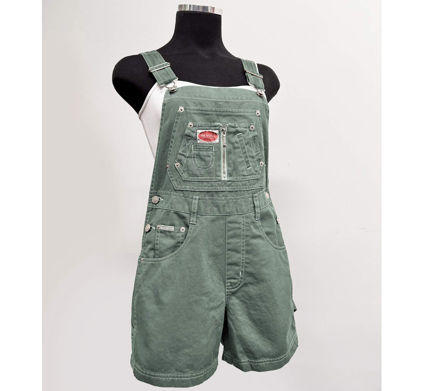 Retrace Twill Shortalls