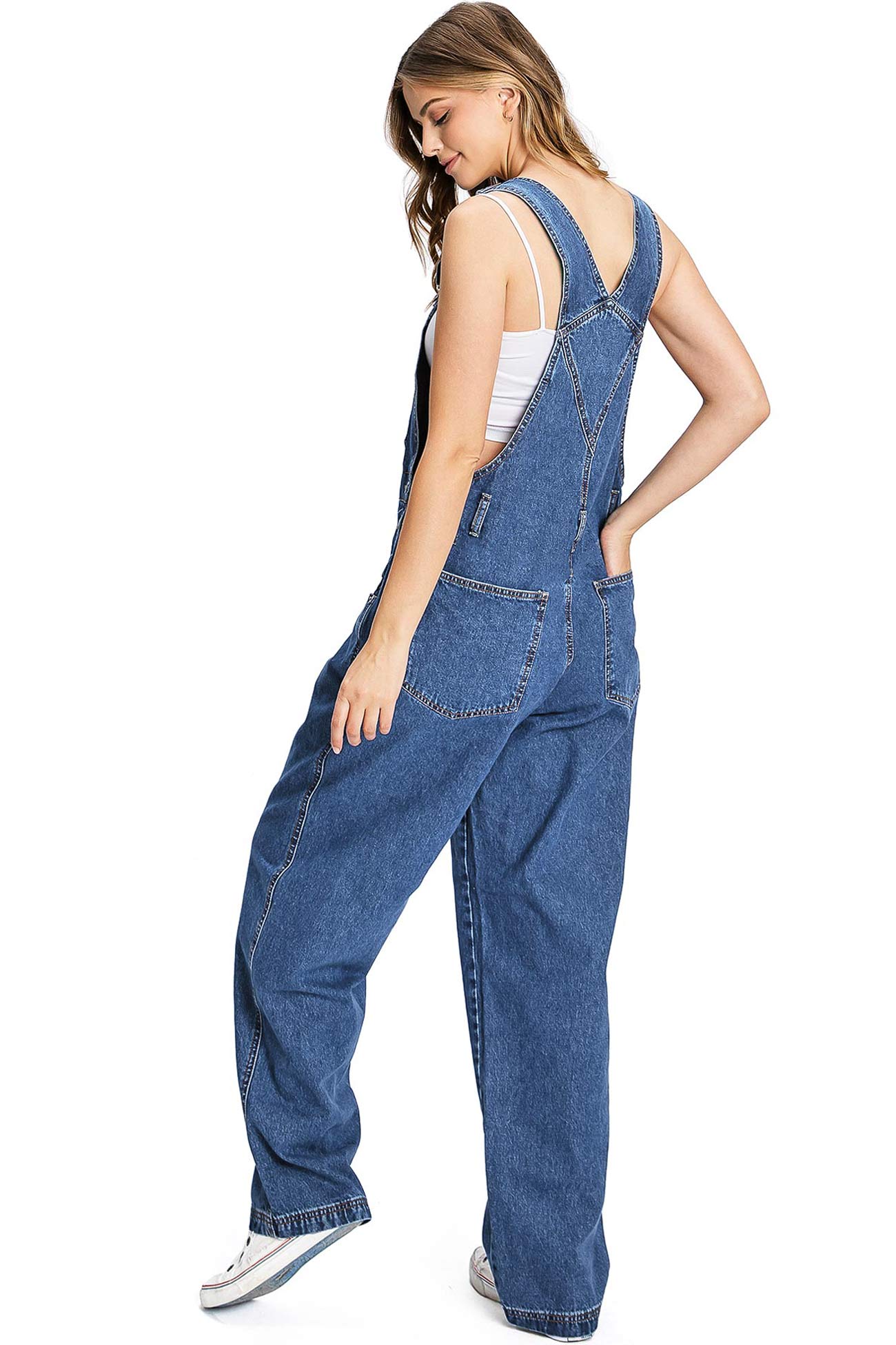 Reverse Canvas PLUS SIZE Overalls