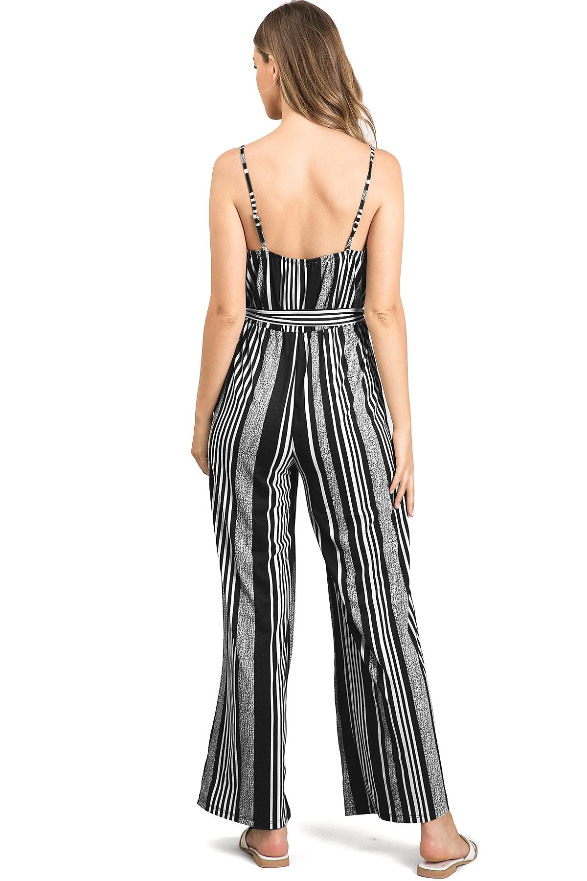 Luna Stripe Jumpsuit