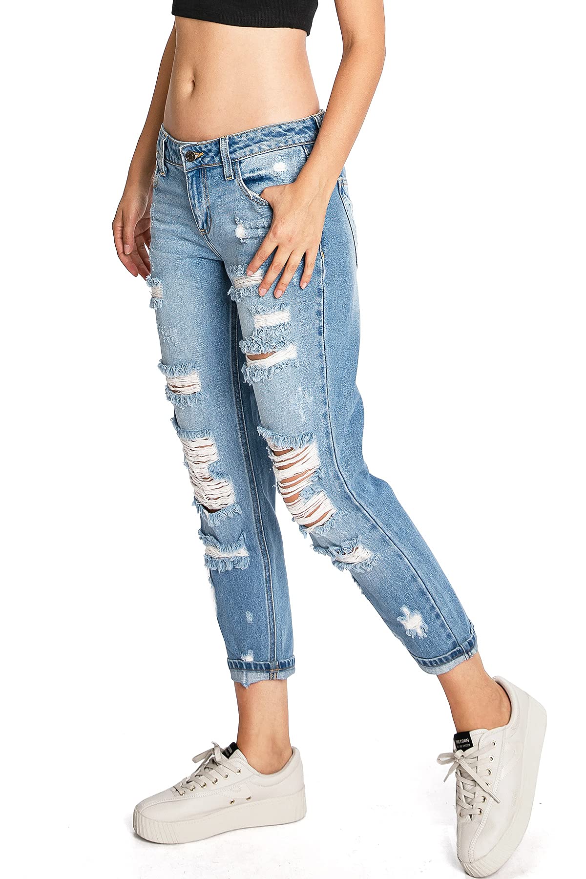 Leah Distressed Jeans