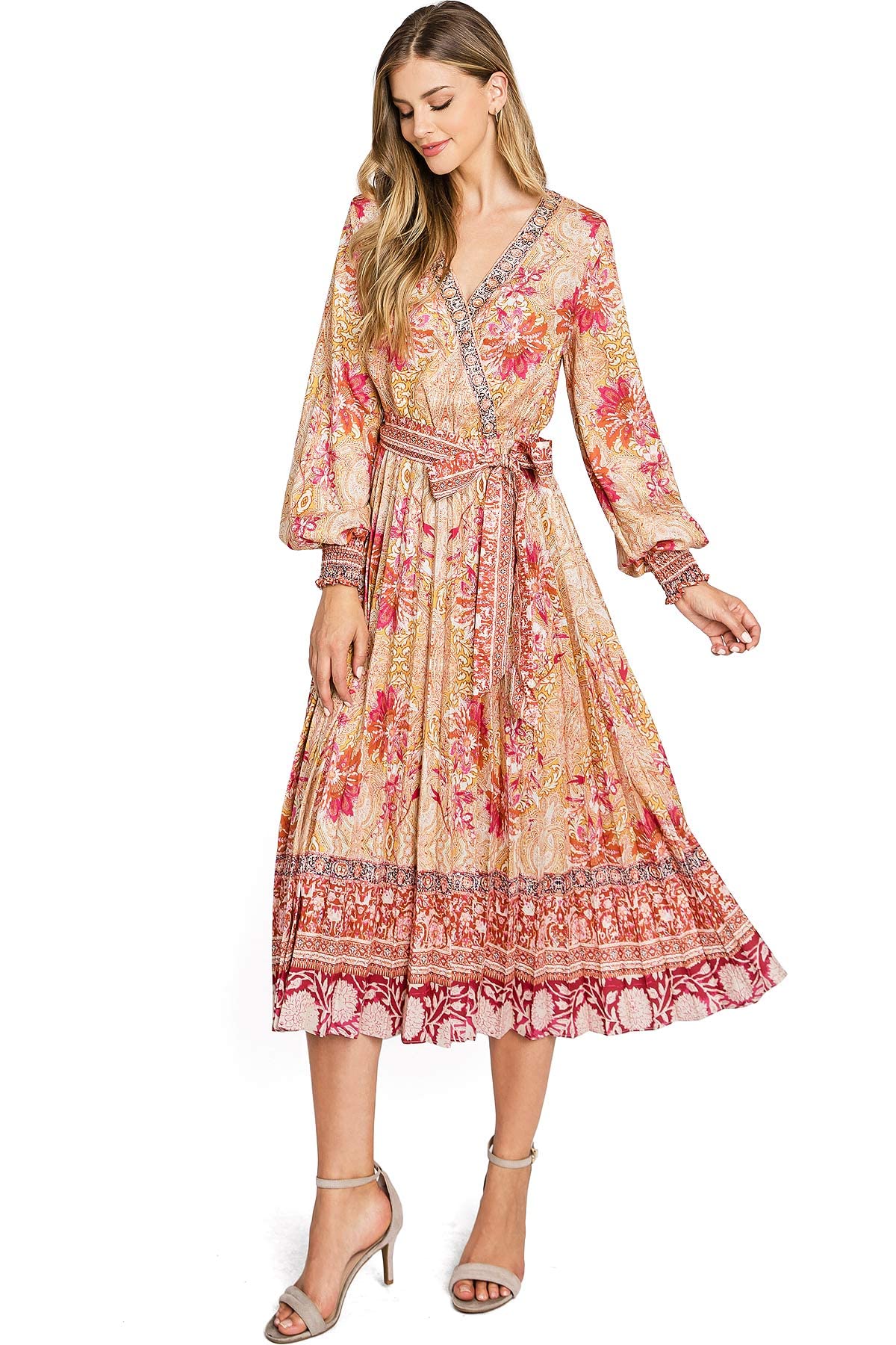 Vermeil Midi Dress