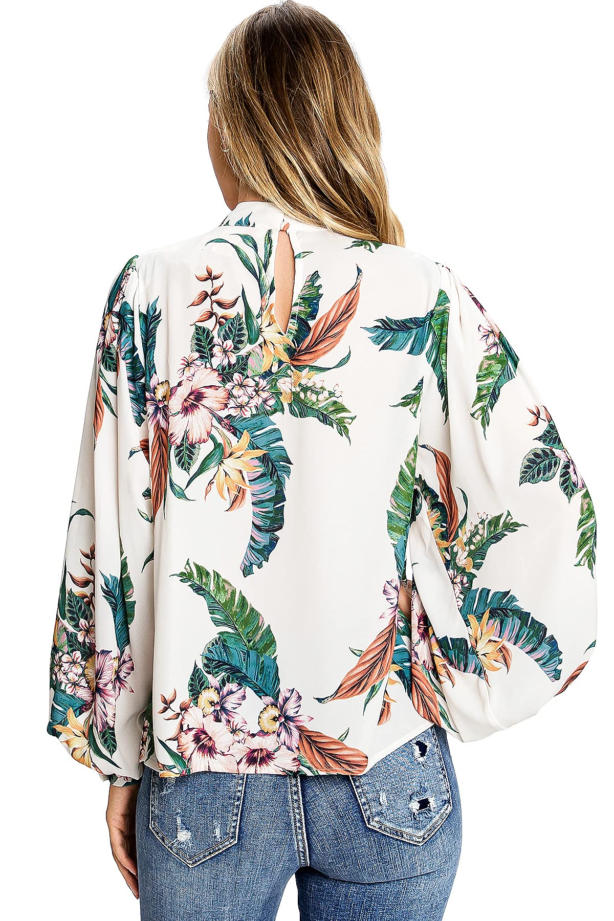 Bird of Paradise Blouse - Pink Ice