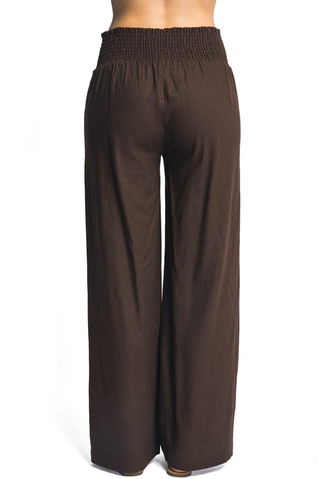 Island Nights Linen Pants - Pink Ice