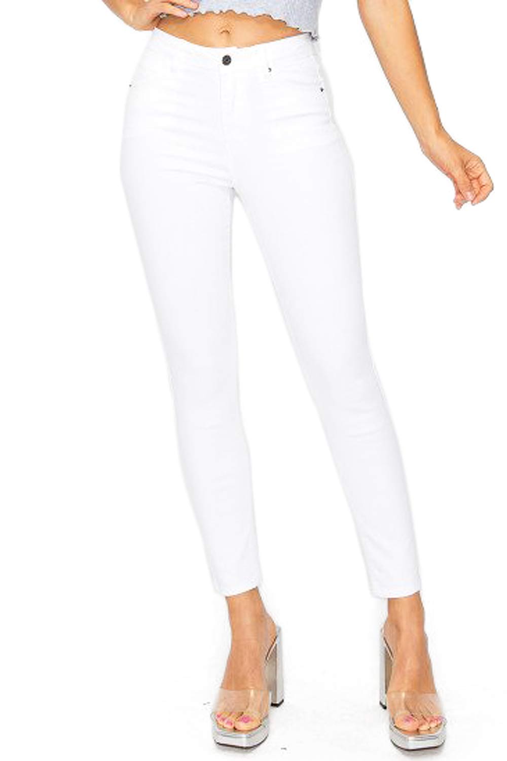 Sleek High Rise Skinny Jeans