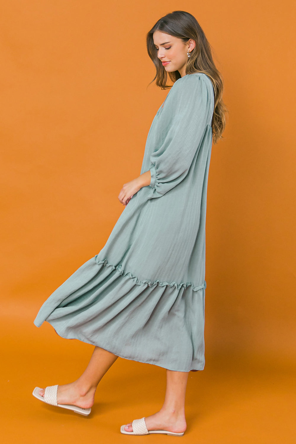 Kaftan Shift Dress