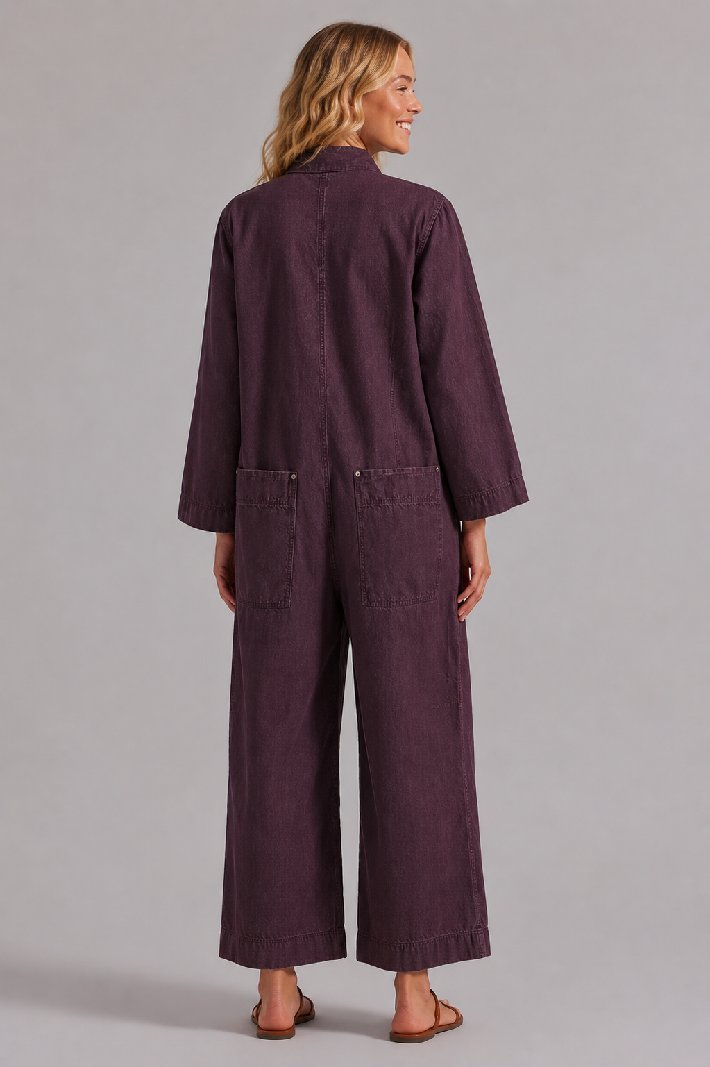 Lana Roux All Day Oversized Jumpsuit - Pink Ice