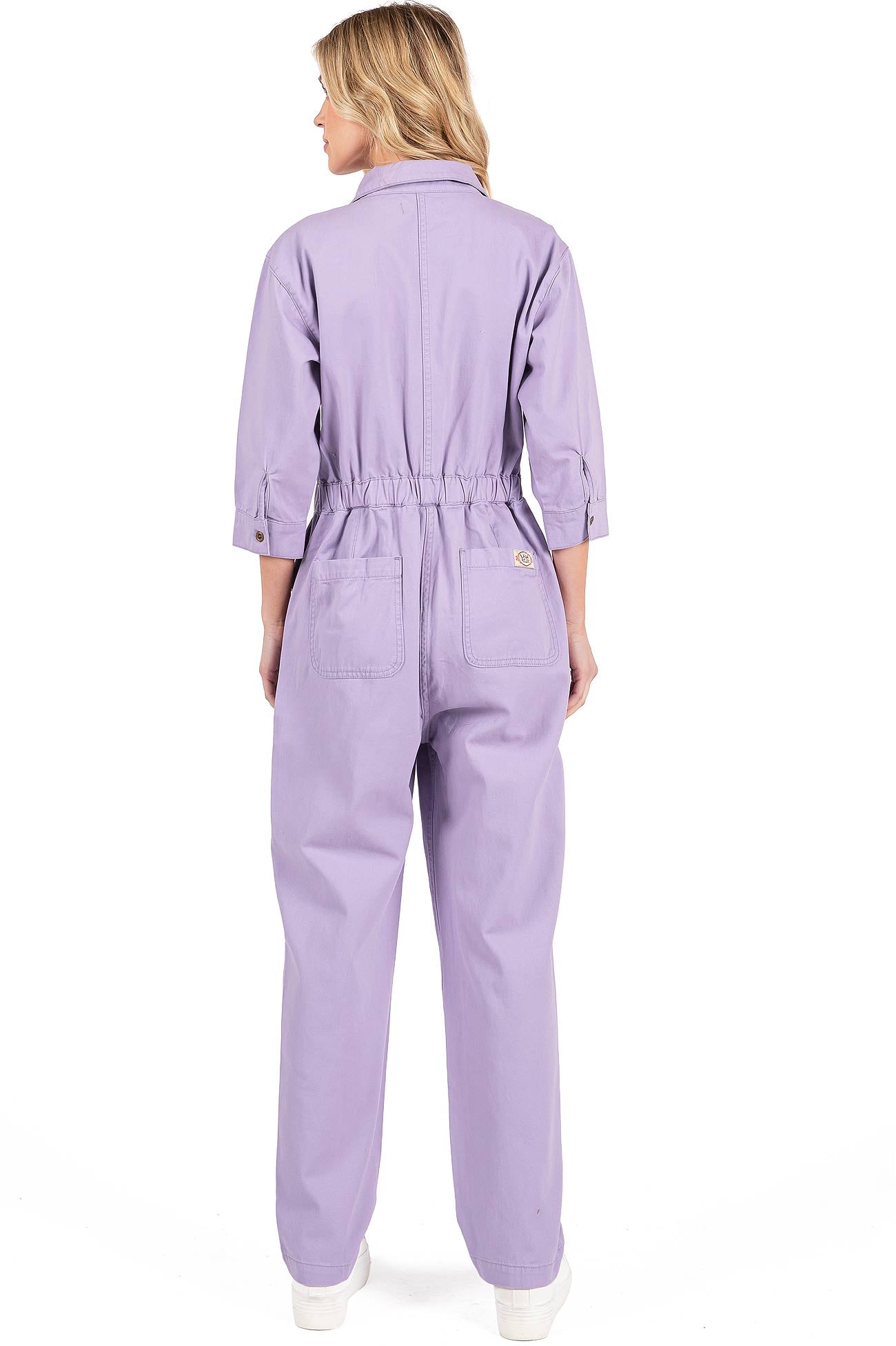 Lana Roux Coverall Aviator Jumpsuit