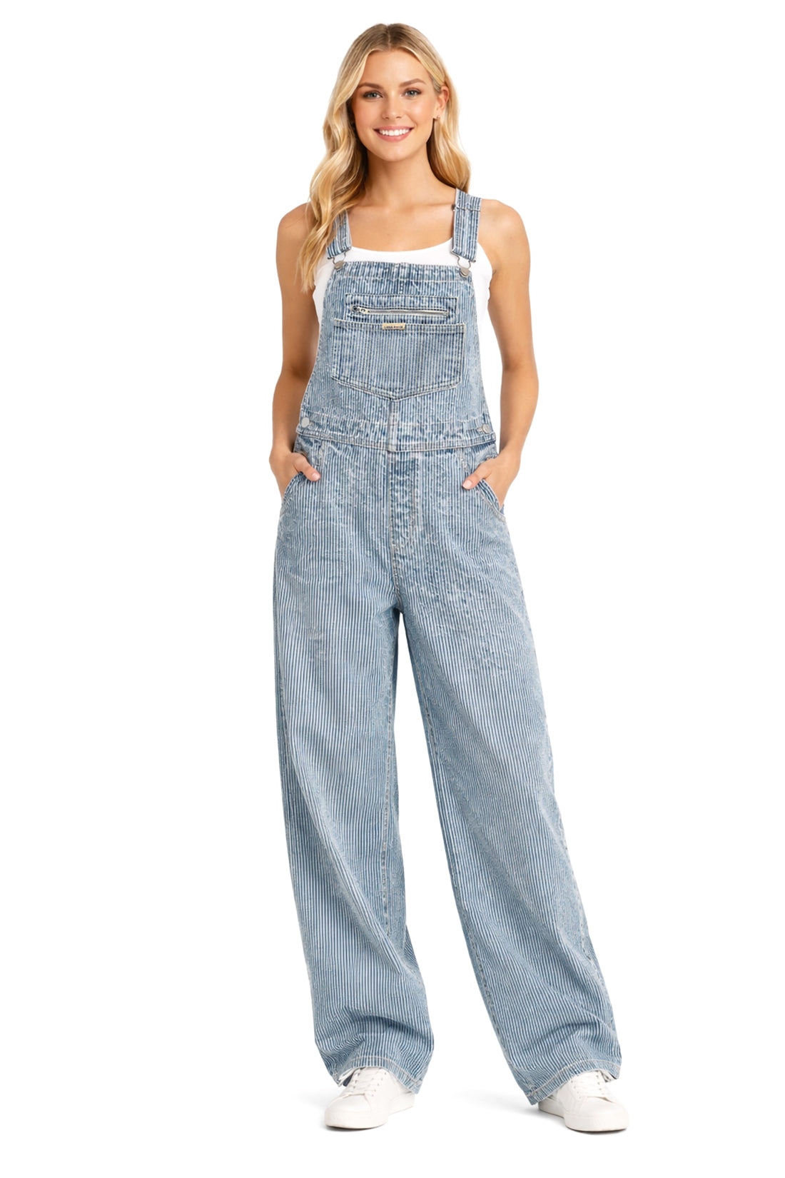 Lana Roux Railroad Boyfriend Overalls