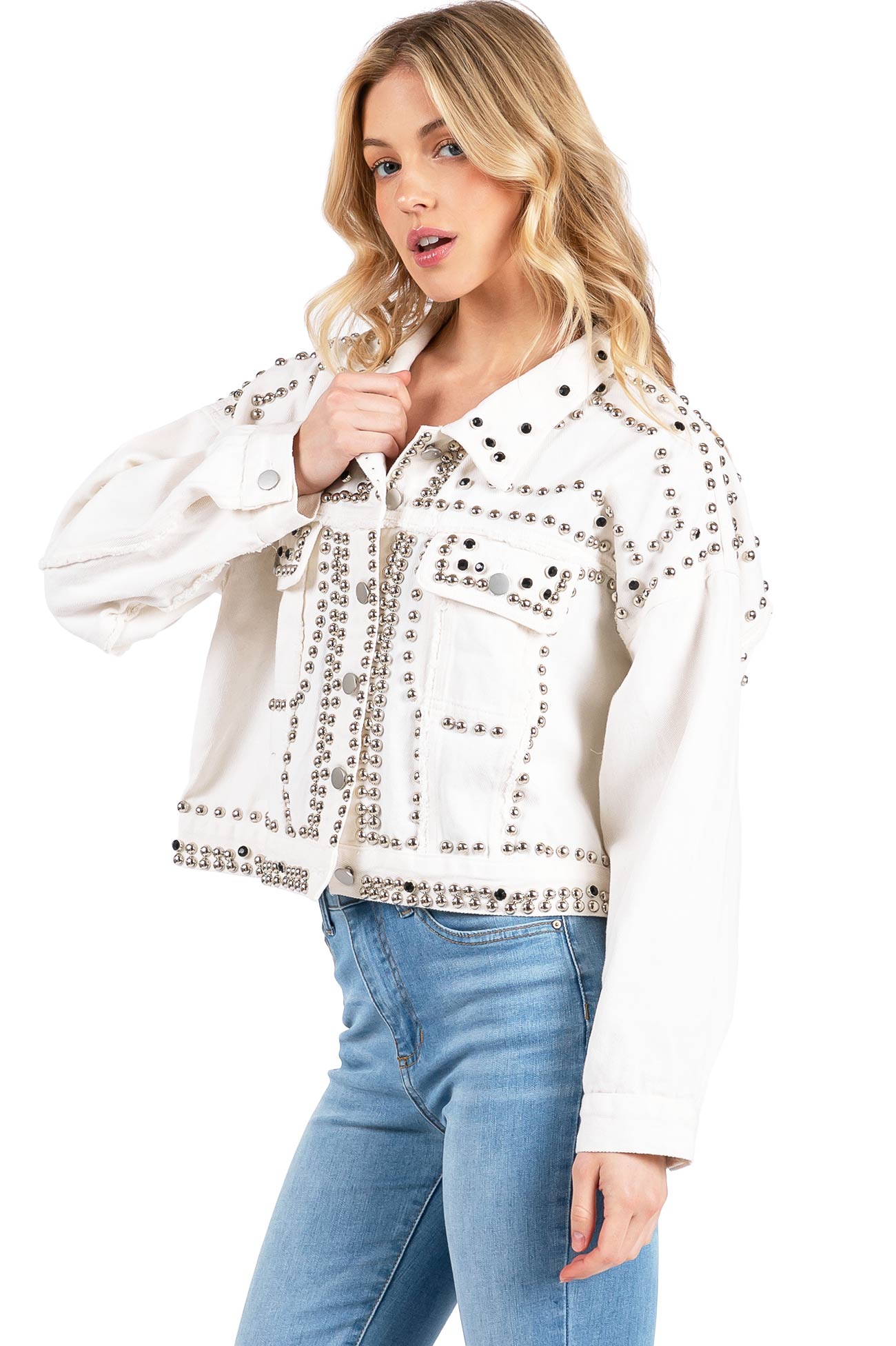 Bandit Studded Denim Jacket