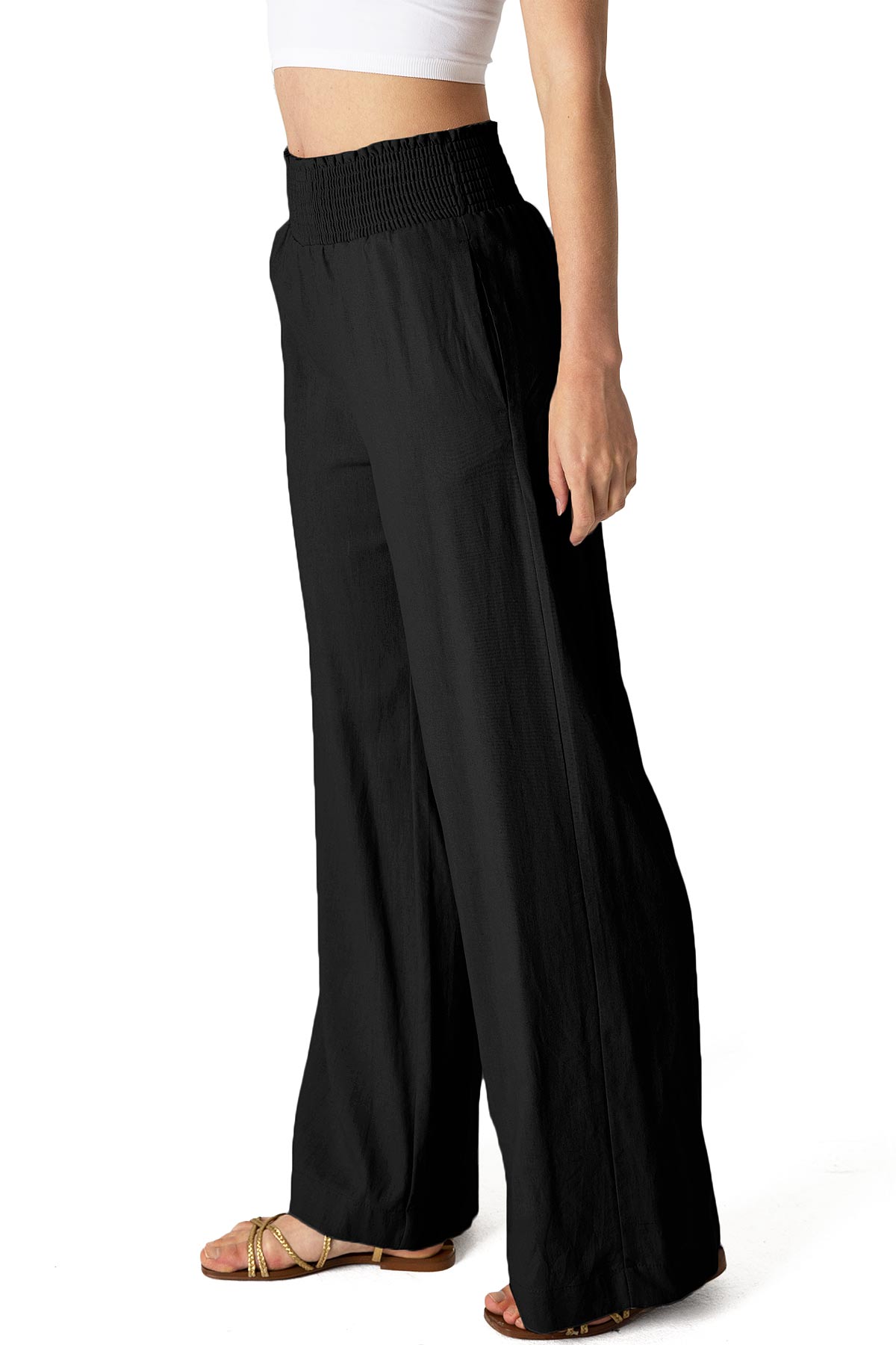 Havana Nights Linen Pants - Pink Ice