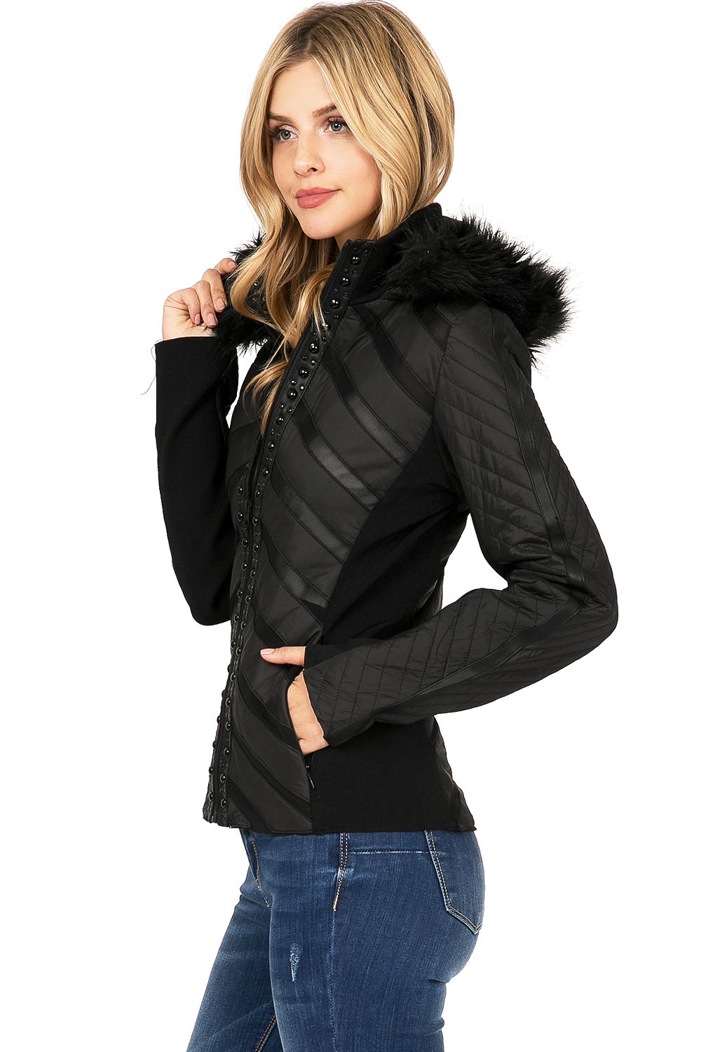 Raven Mesh Jacket - Pink Ice