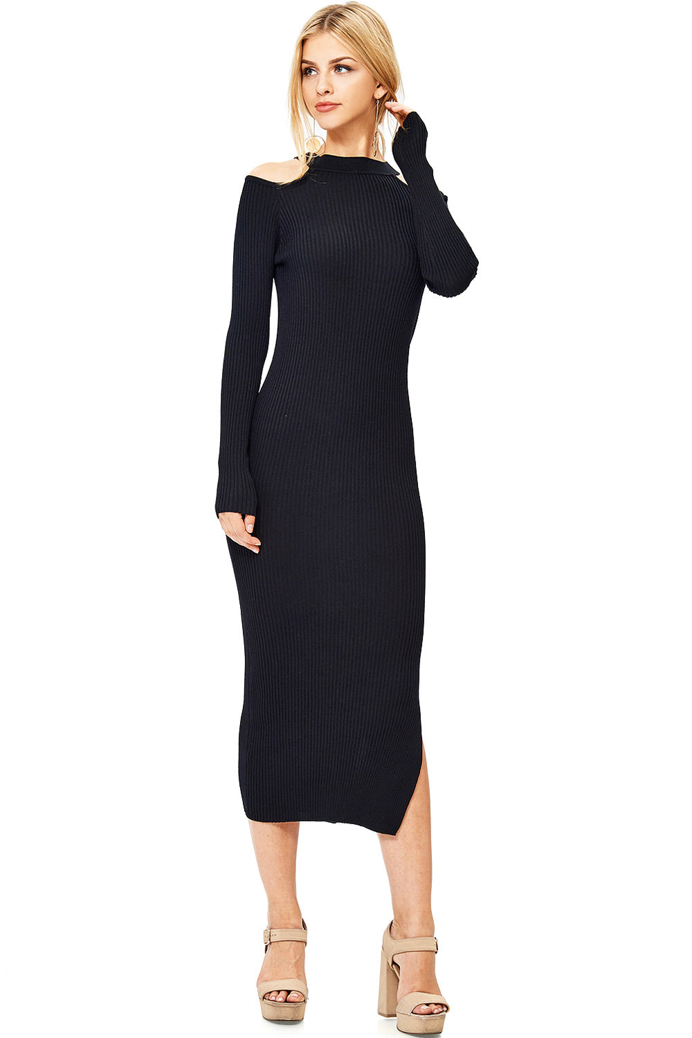 Heartbreaker Midi Dress - Pink Ice