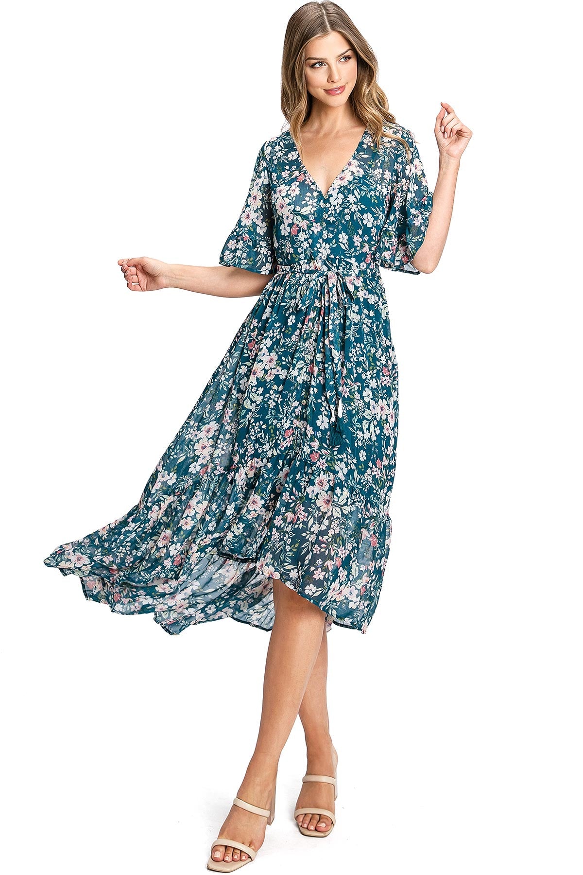 Gardenia Midi Dress