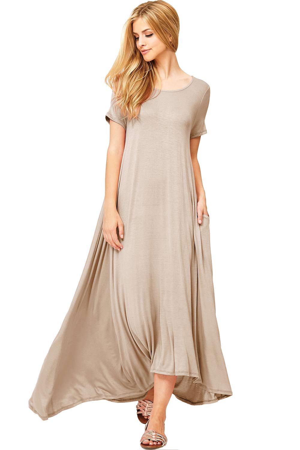 Soul Surge Maxi Dress - Pink Ice