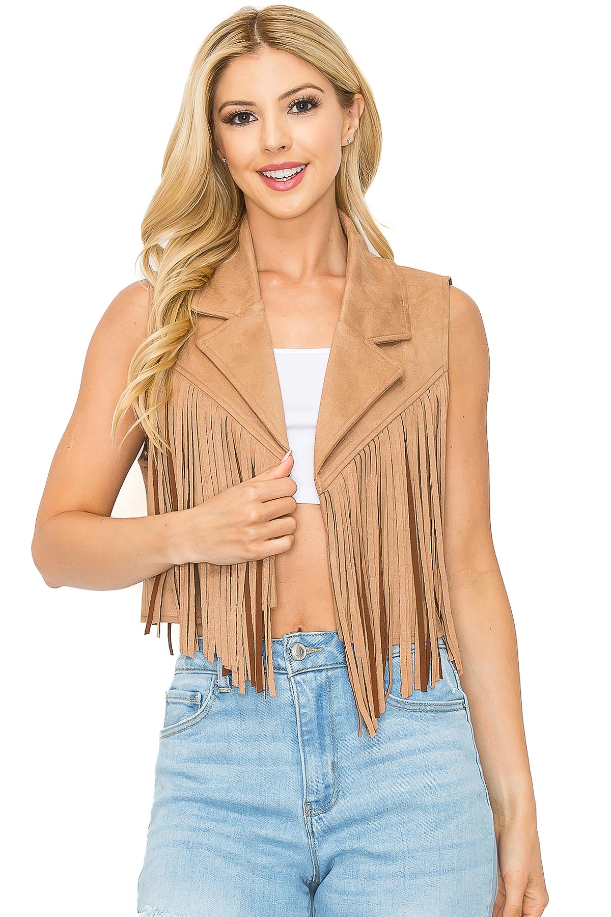 Old West Fringe Vest