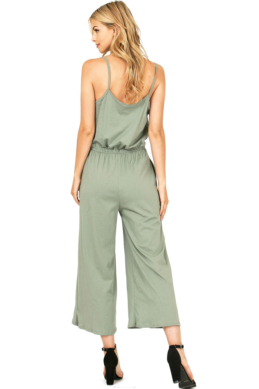 Brisk Culotte Jumpsuit - Pink Ice