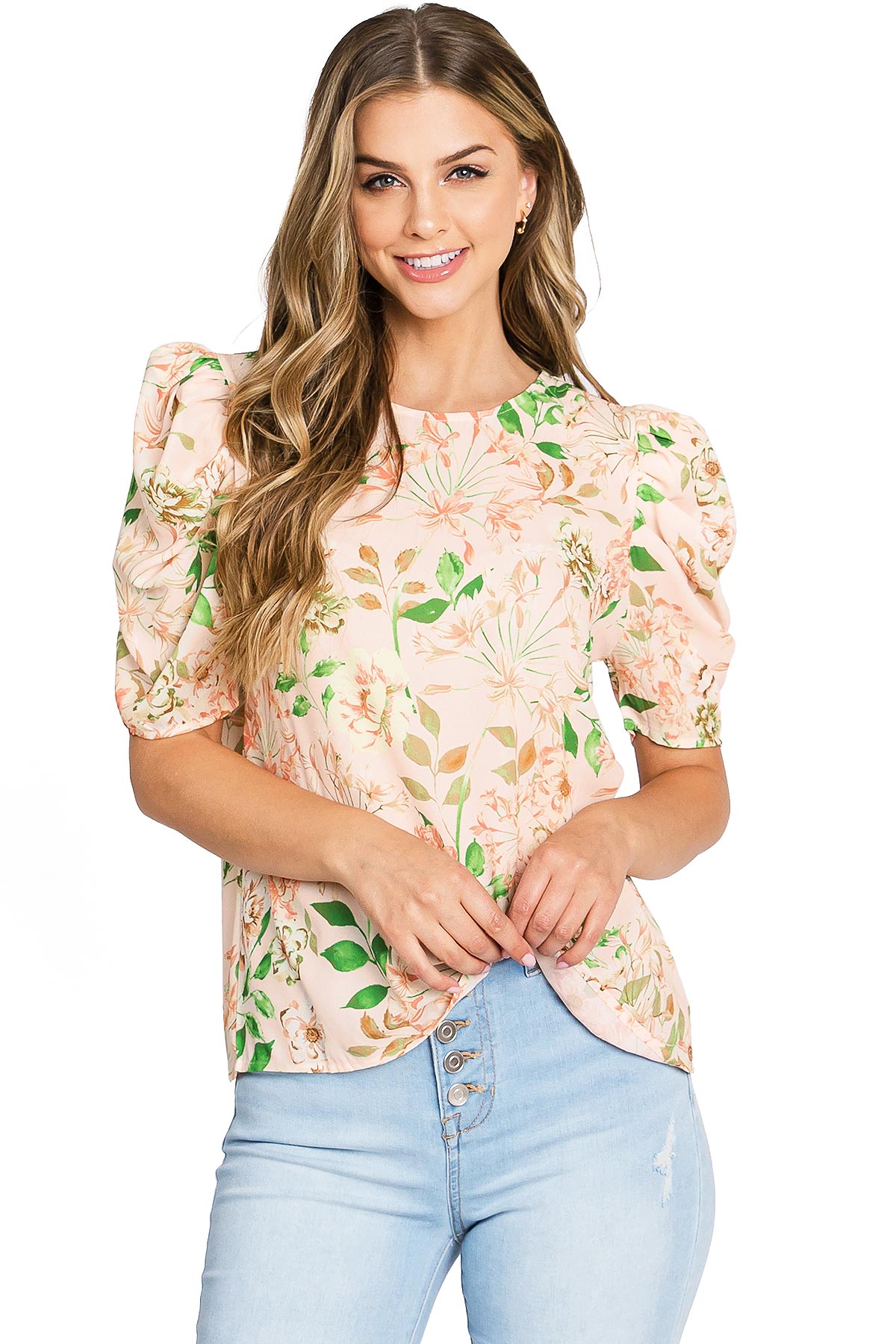 Georgia Puff Sleeve Blouse