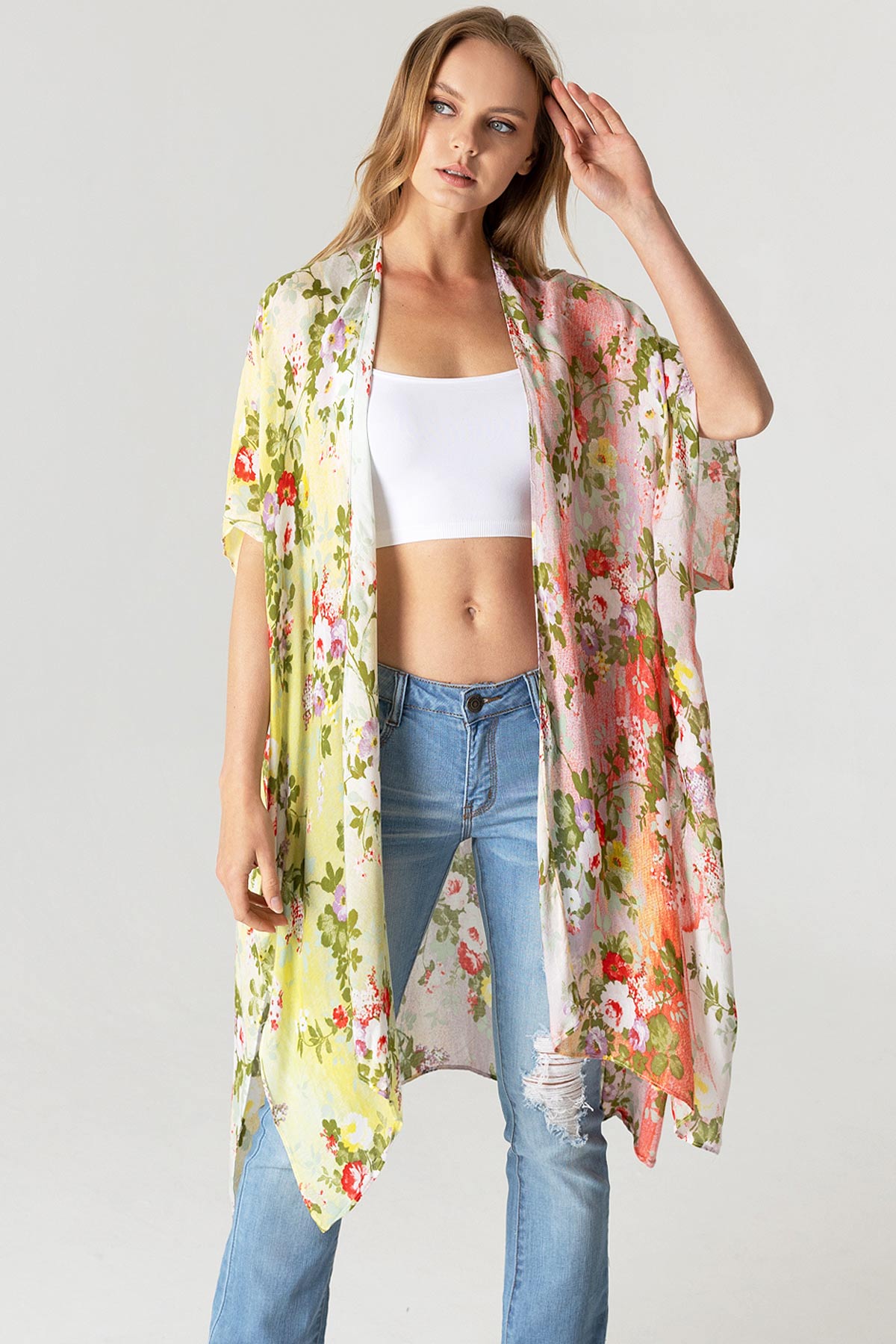 Bloom Romance Kimono