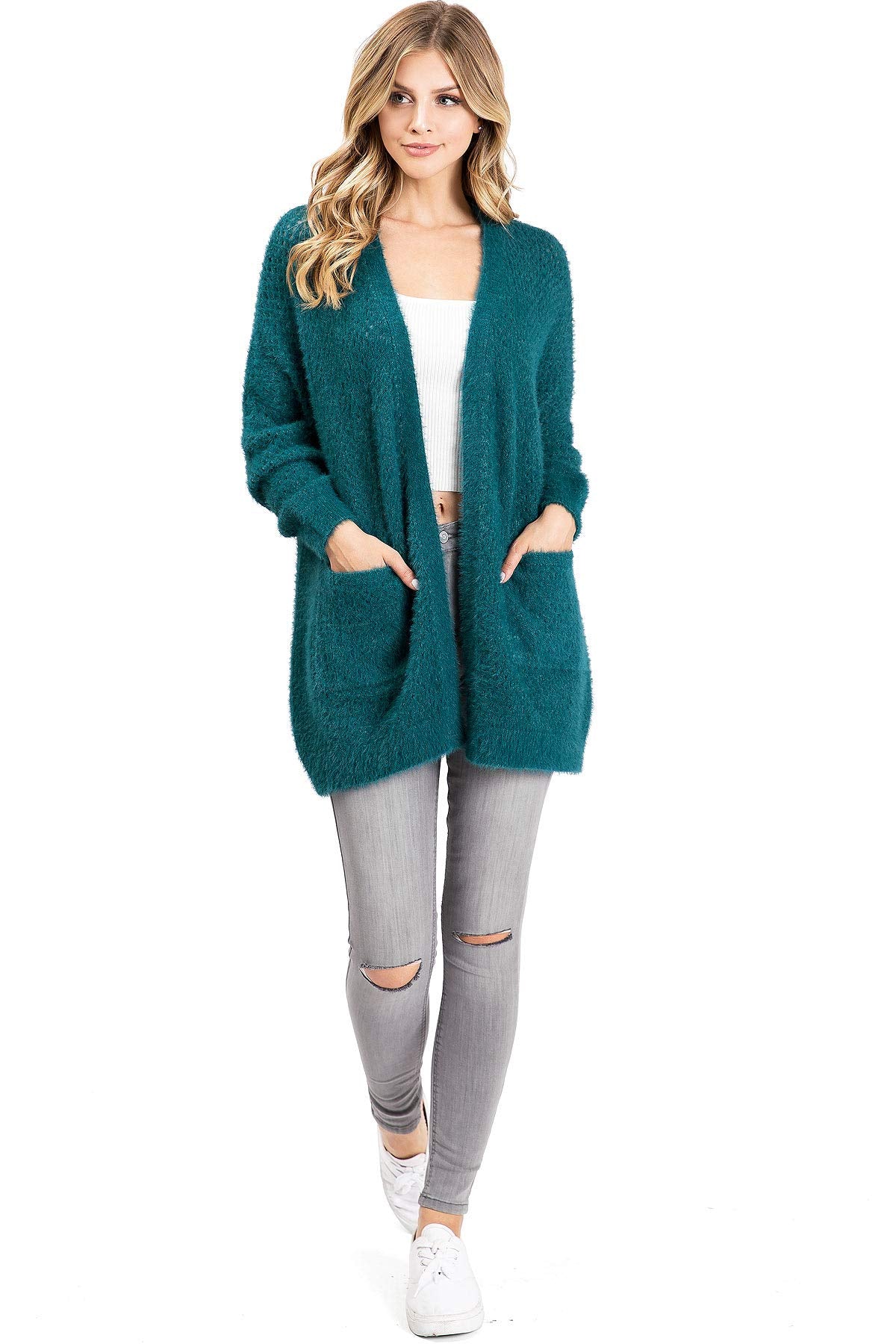 Chill Eyelash Cardigan