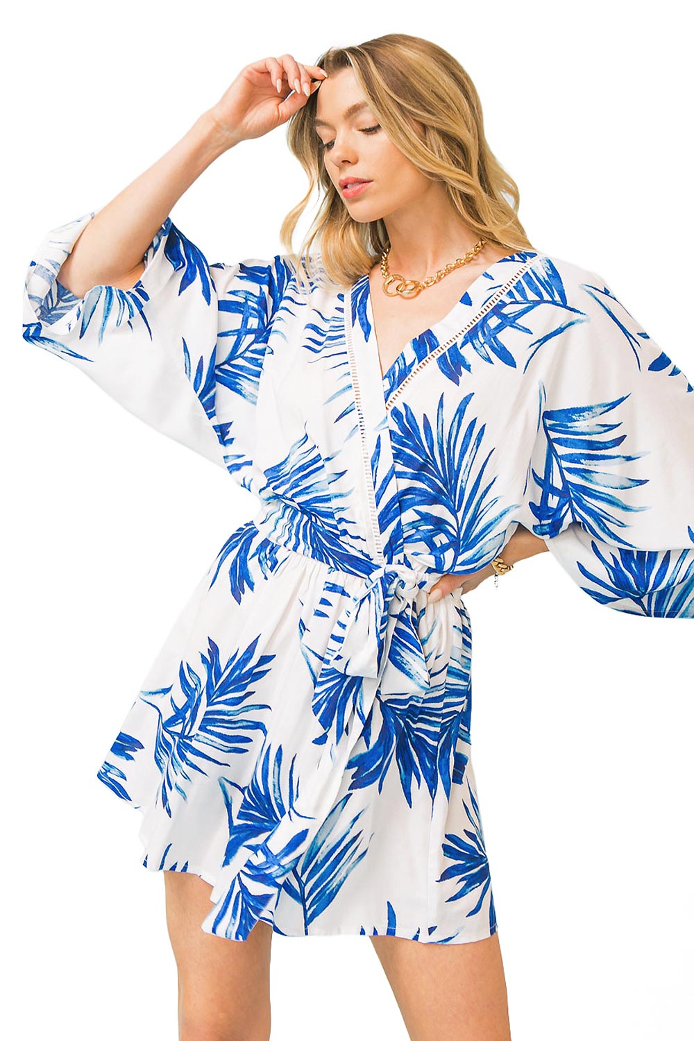 Bali Palm Romper