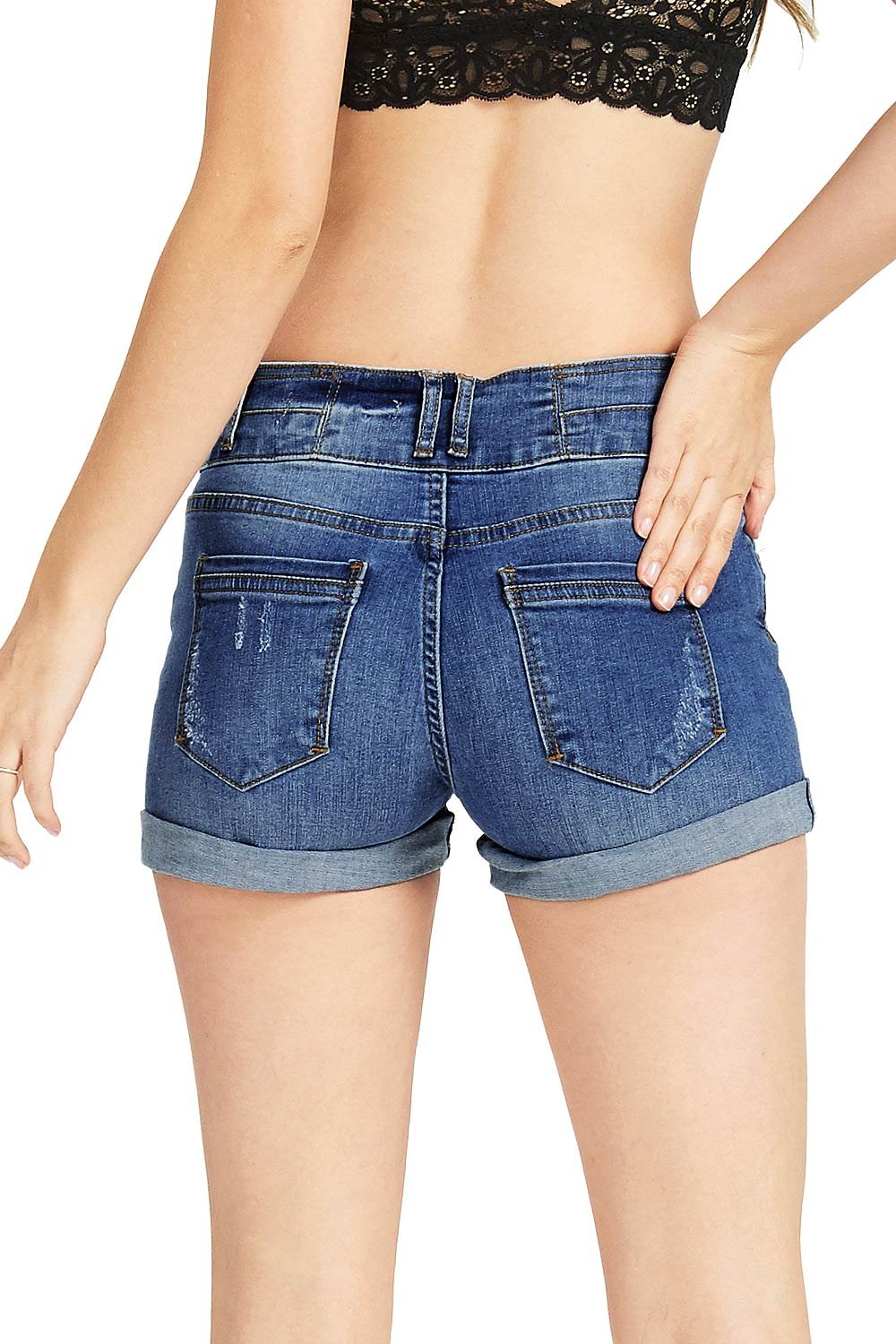 Canyon Cuffed Denim Shorts