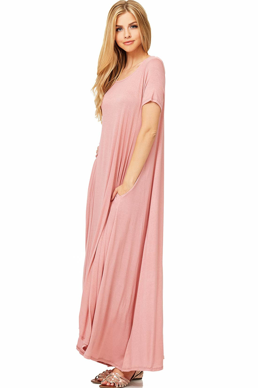 Soul Surge Maxi Dress - Pink Ice
