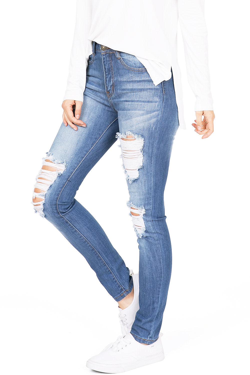 Industrial High Rise Jeans