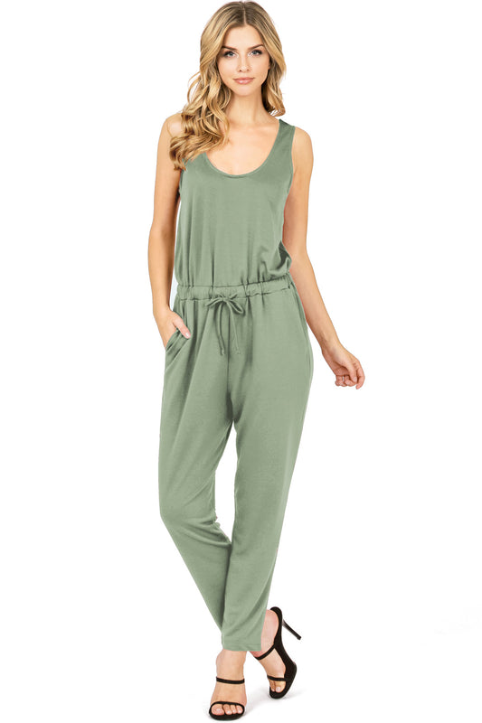 Lounge Jogger Jumpsuit - Pink Ice