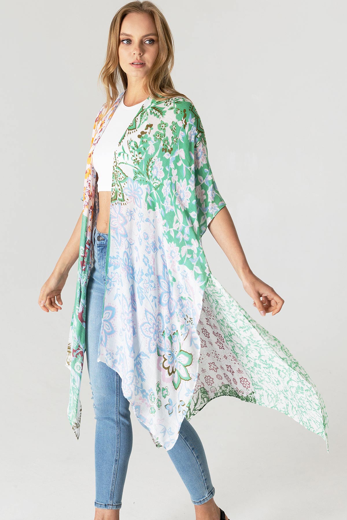 Gelato Patchwork Kimono