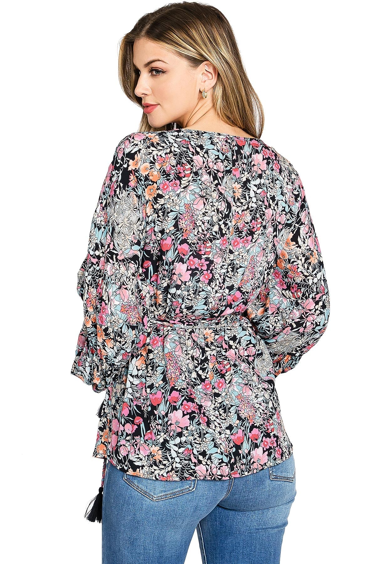 Neo Floral Blouse