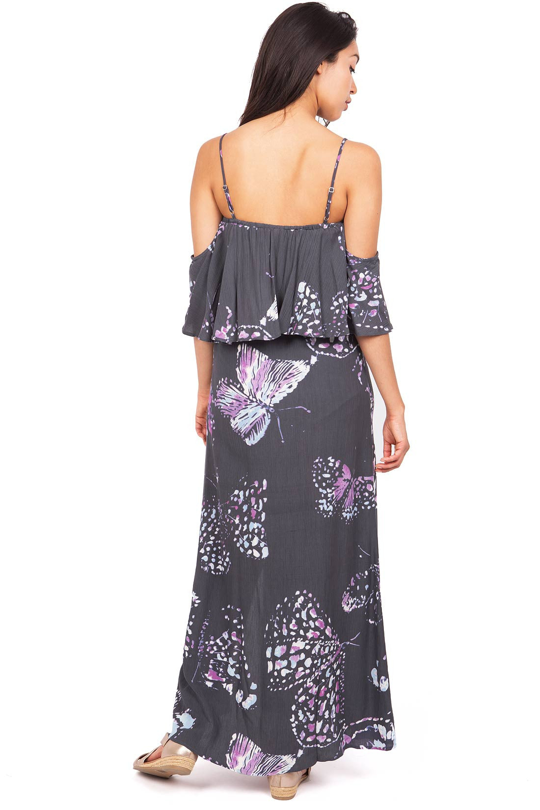 Flicker Bloom Maxi Dress - Pink Ice