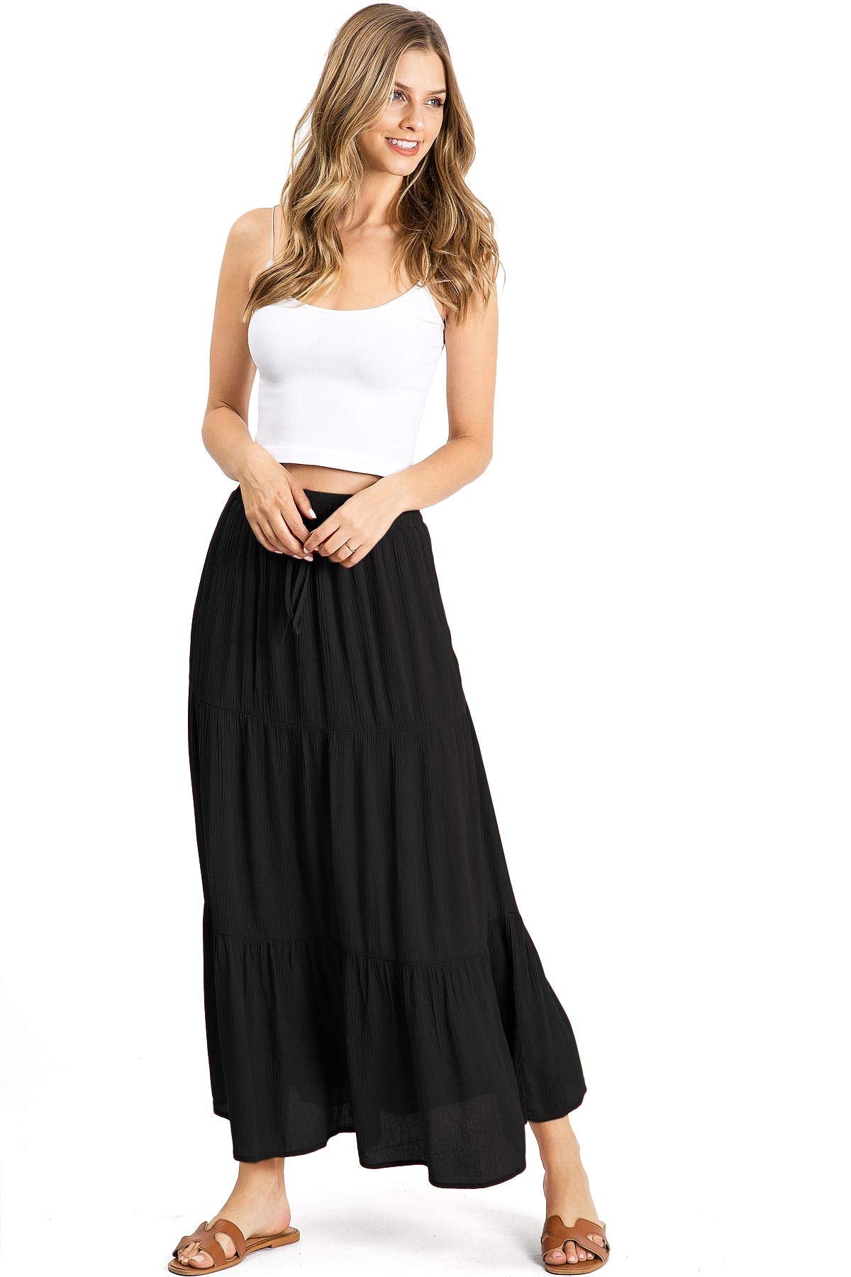 Tiered maxi skirt outlet australia