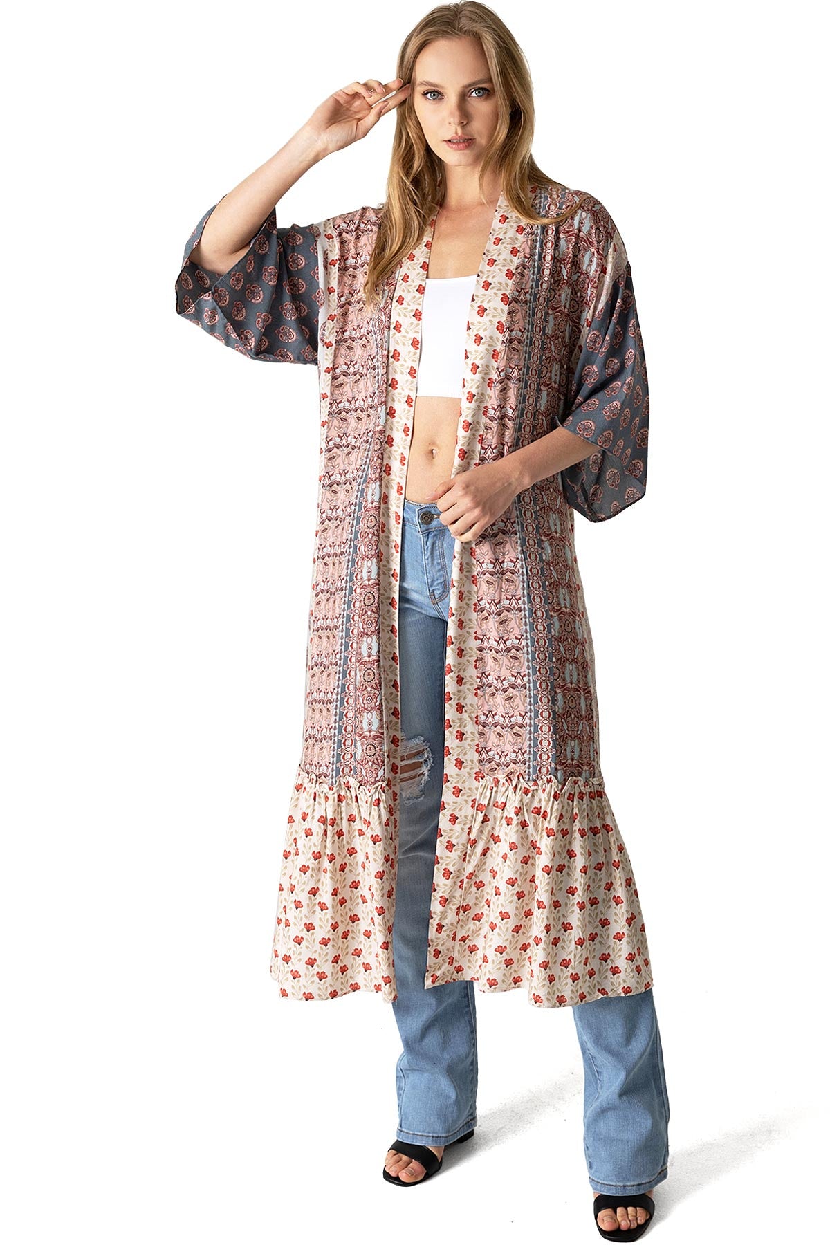 Sweetheart Duster Kimono