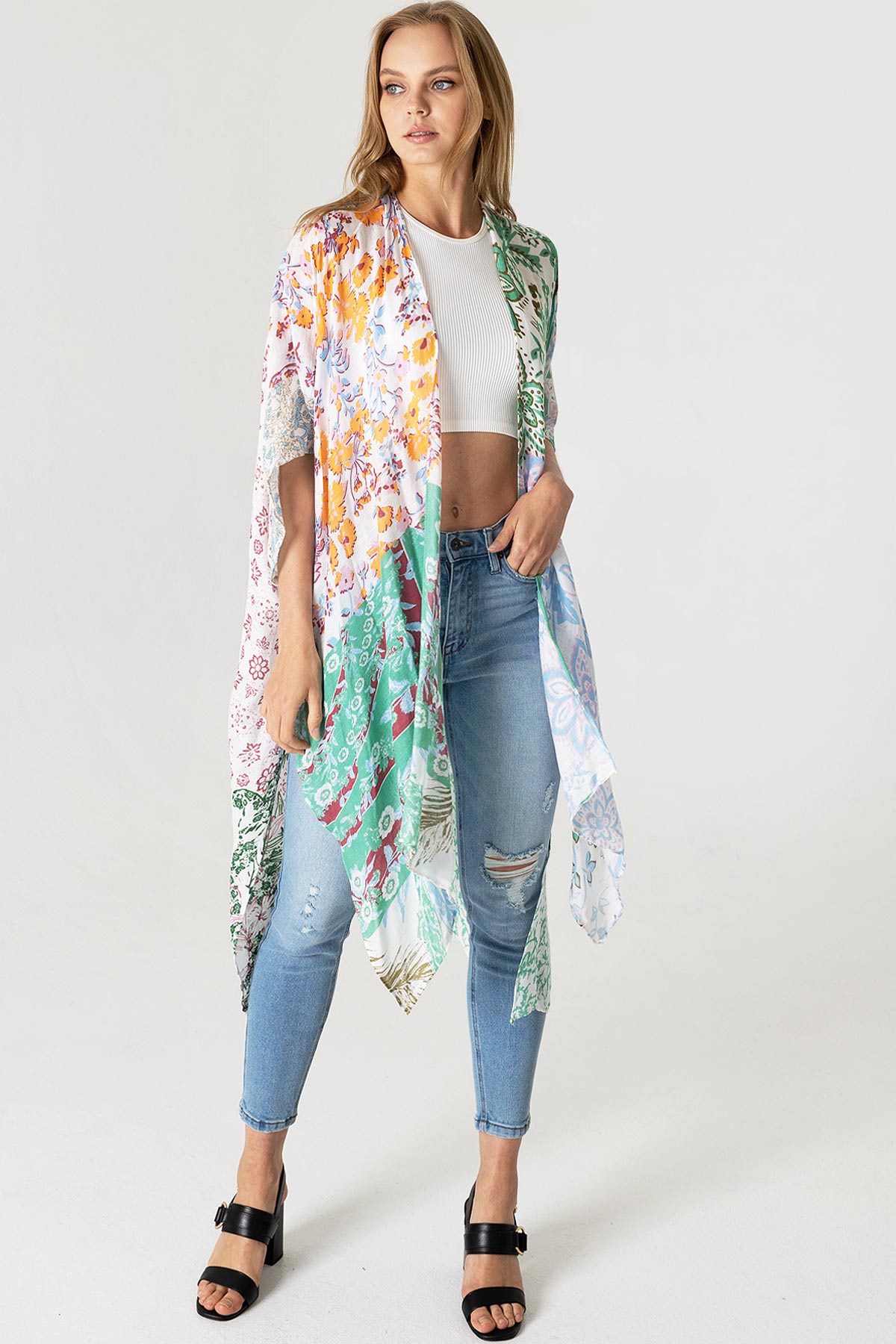 Gelato Patchwork Kimono