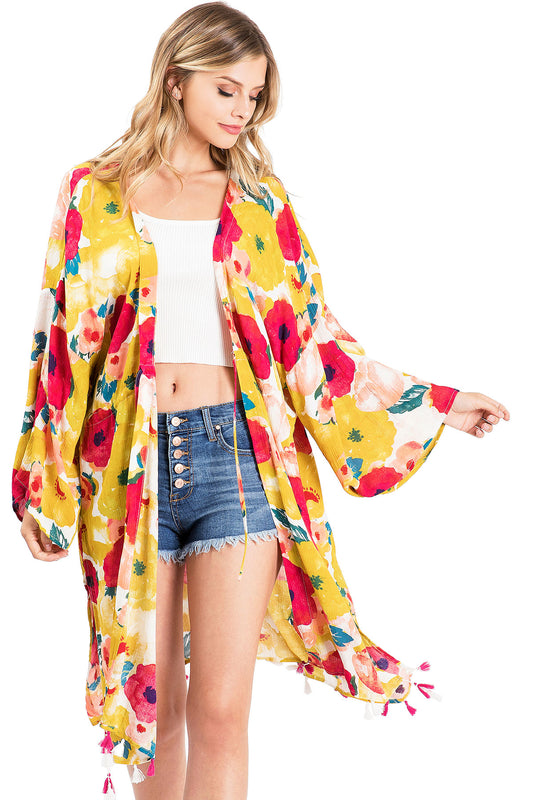 Sun Bloom Kimono