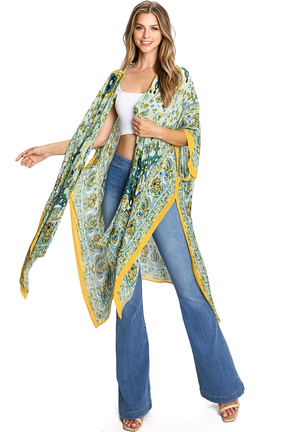 Lemon Lush Kimono