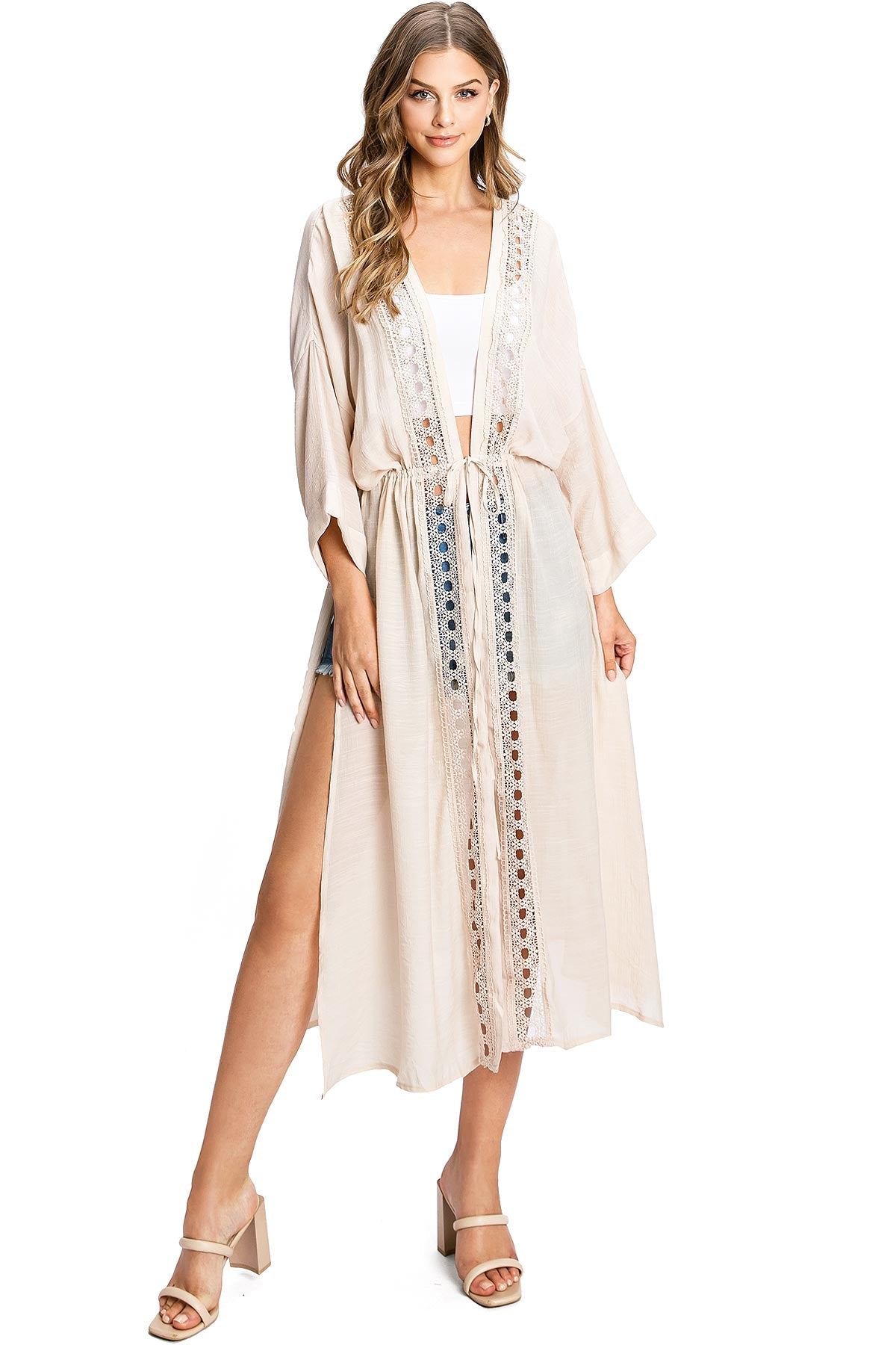 Hamptons Linen Kimono