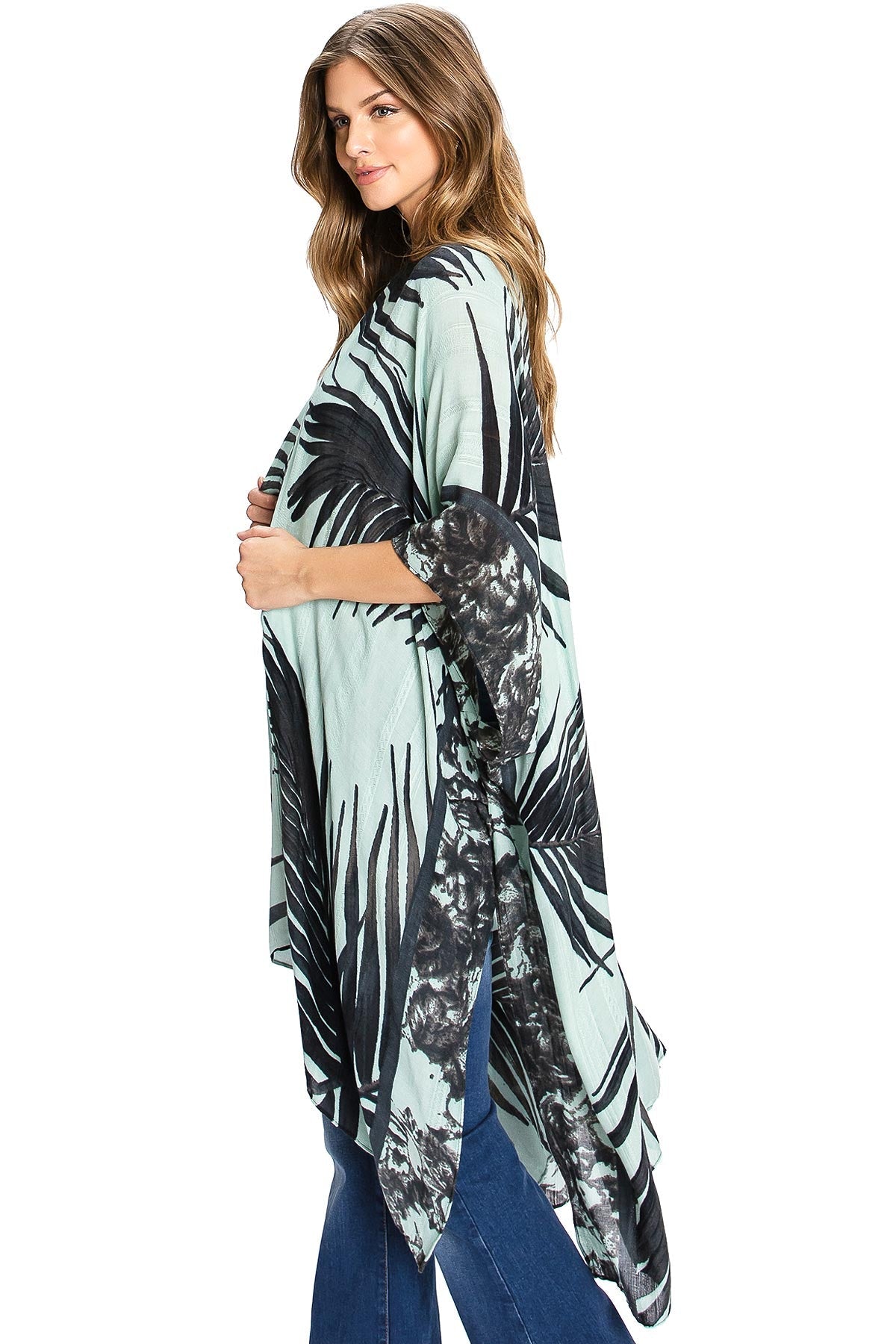 Palm Breeze Kimono