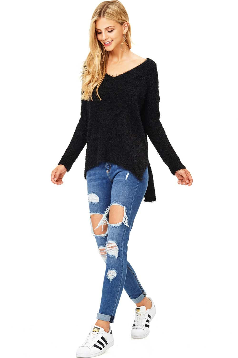 Hype Fuzz Knit