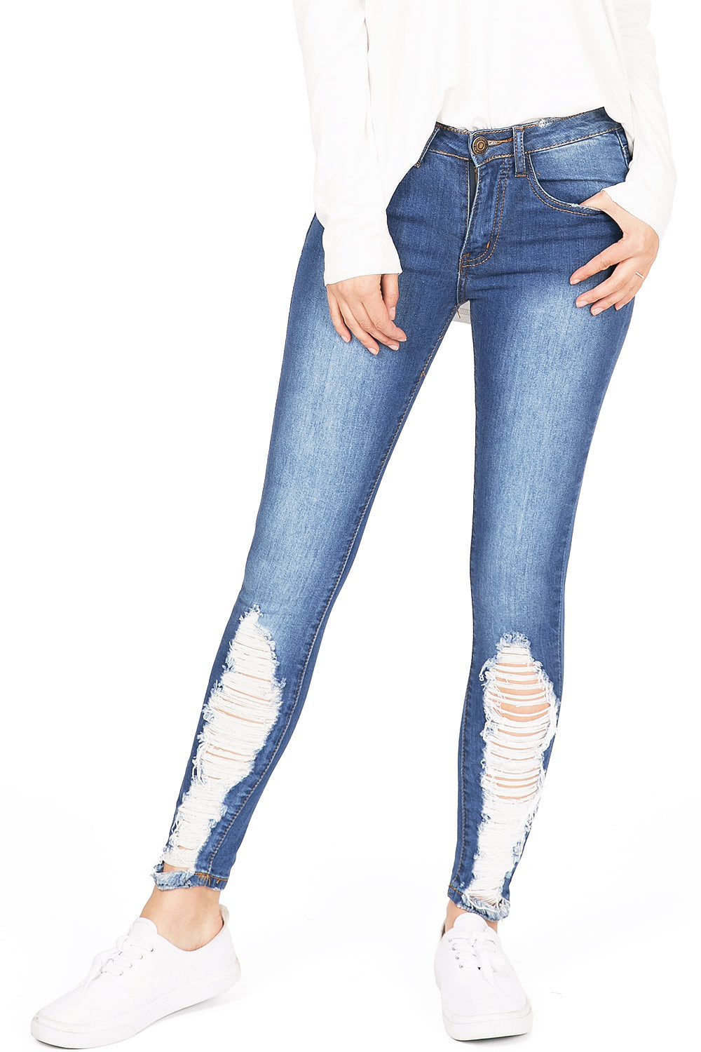 Shred Low Skinny Jeans