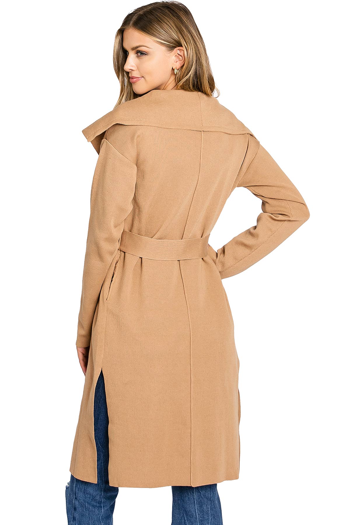 Chelsea Knit Trench Coat