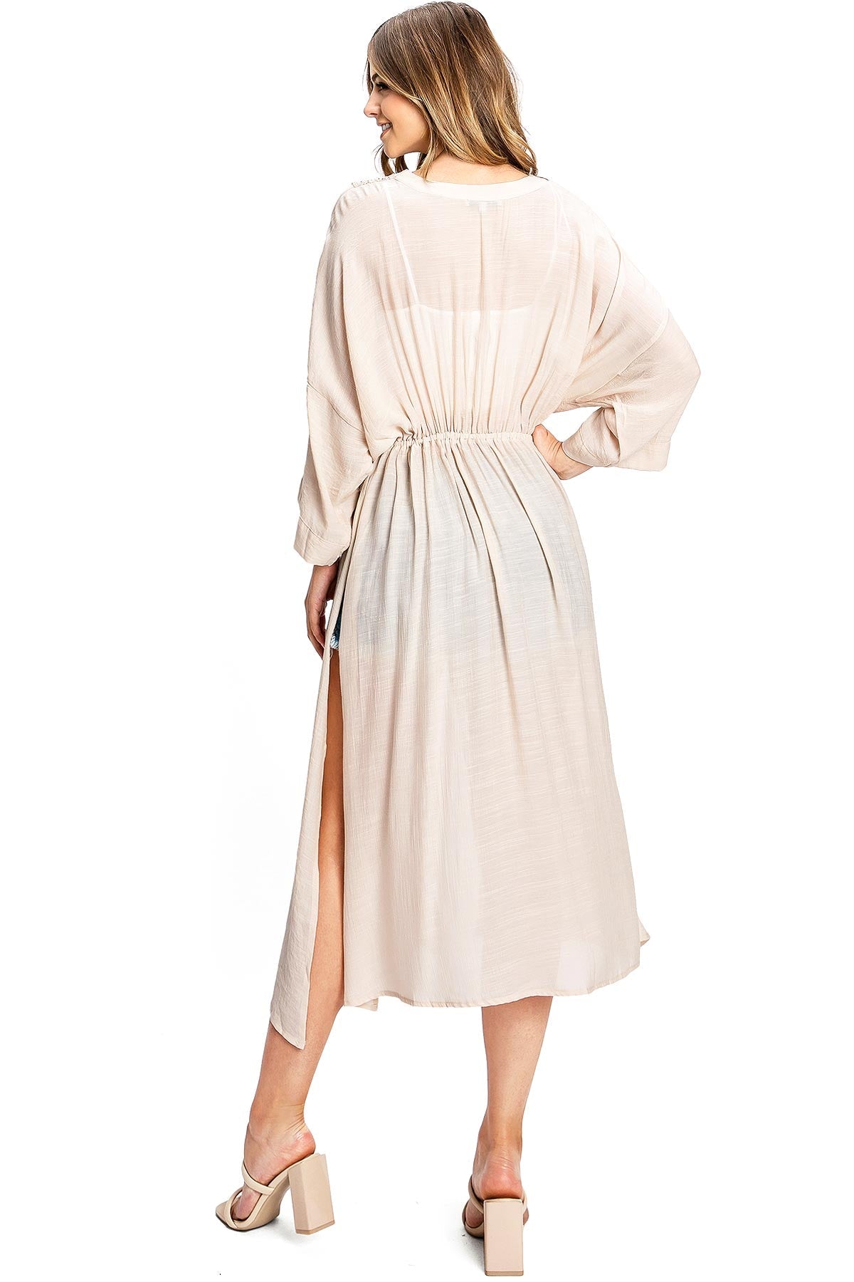 Hamptons Linen Kimono