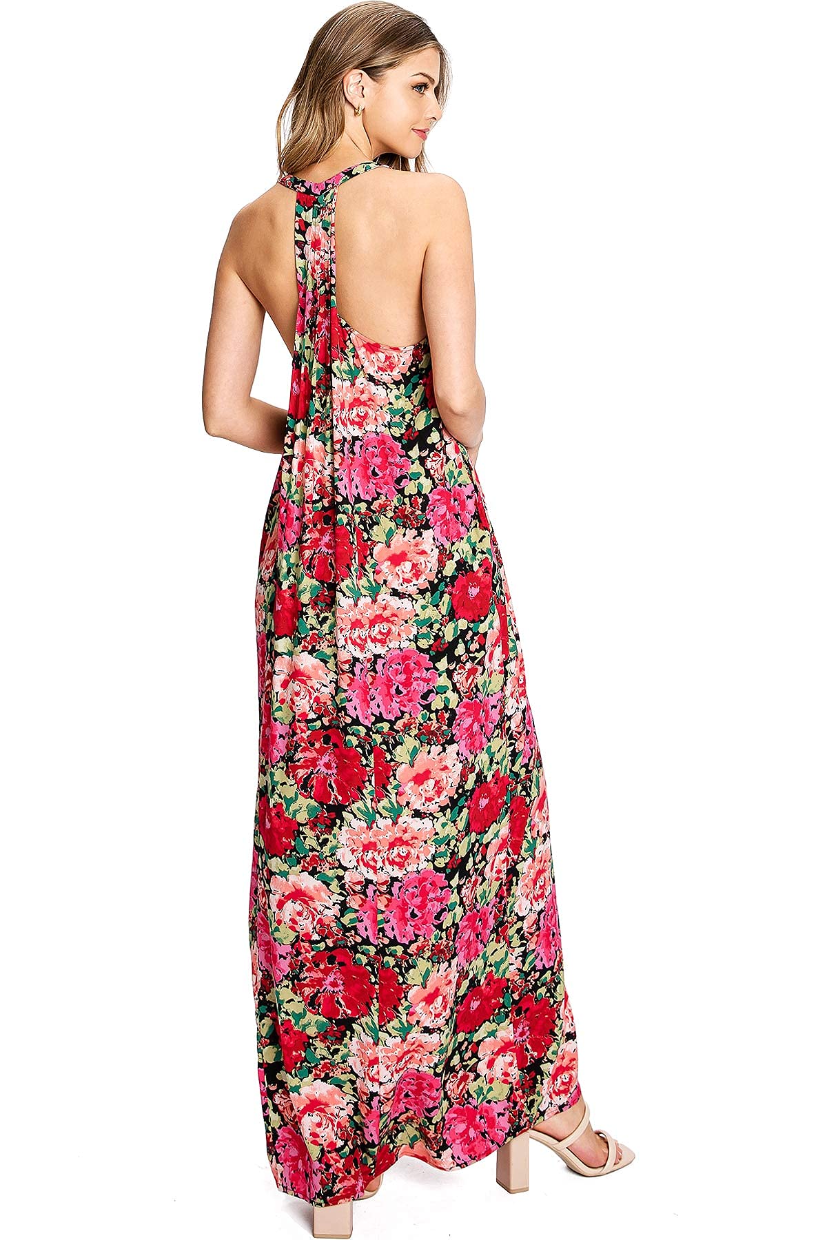 Lola Rose Maxi Dress – Pink Ice