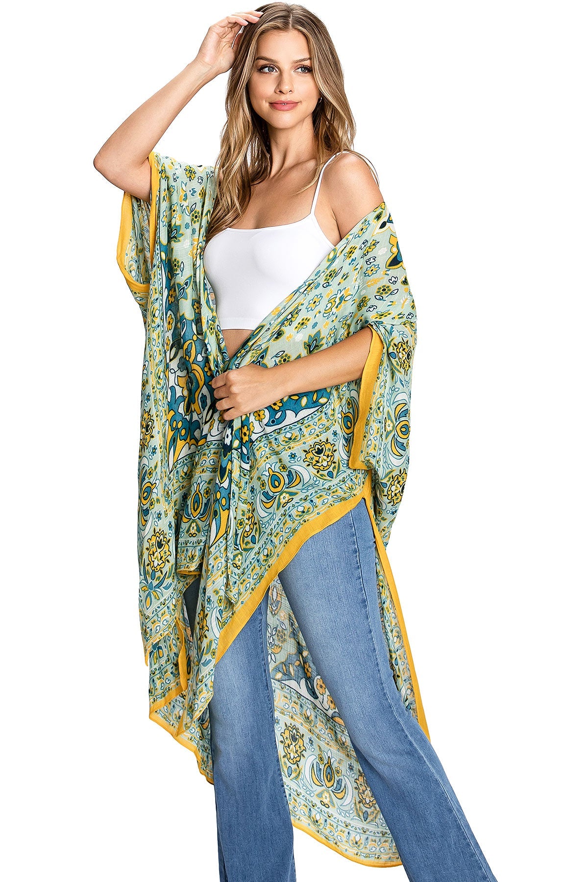 Lemon Lush Kimono