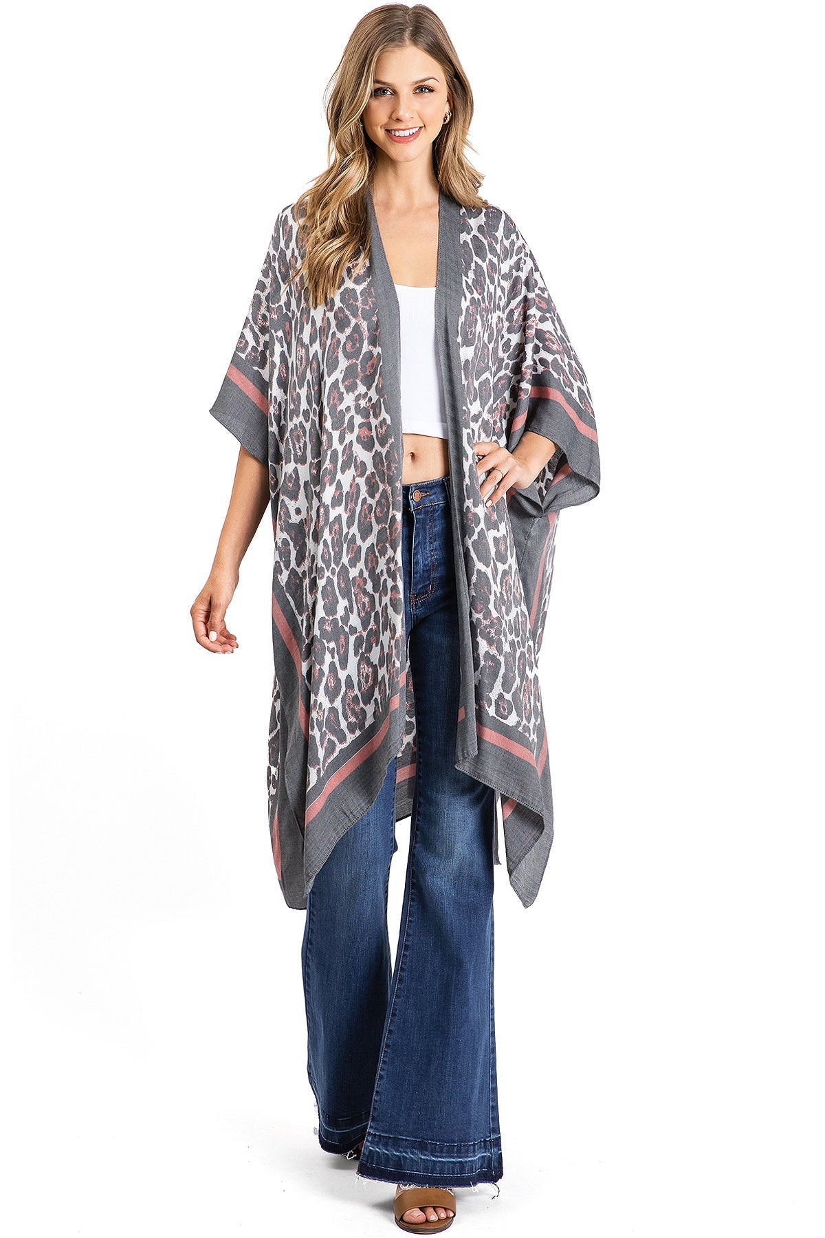 Leopard Vision Kimono