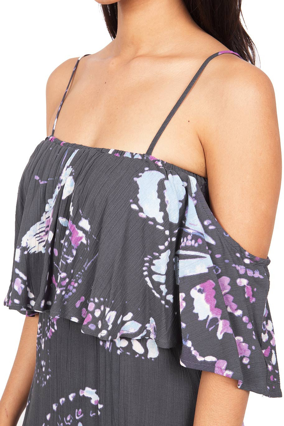 Flicker Bloom Maxi Dress - Pink Ice